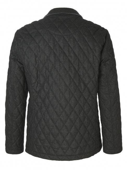 Steinbock Wattierte Steppjacke mit Reverskragen in hochwertiger Wolle/Cashmere Qualität Riesige Rabatte