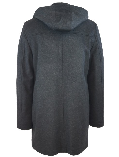 Steinbock Klassischer Duffle-Coat mit abknöpfbarer Kapuze und Knebelknöpfen Bis zu 55% Rabatt