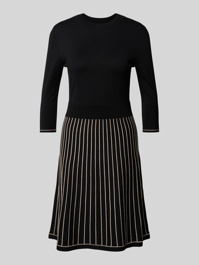 Peek & Cloppenburg Christian Berg Woman SelectionKnielanges Kleid mit Rundhalsausschnitt in black Nur noch ein Tag übrig