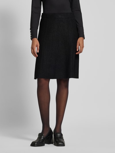 Peek & Cloppenburg Christian Berg WomanKnielanger Rock mit elastischem Bund in black 50% Rabatt mit kostenlosem Versand