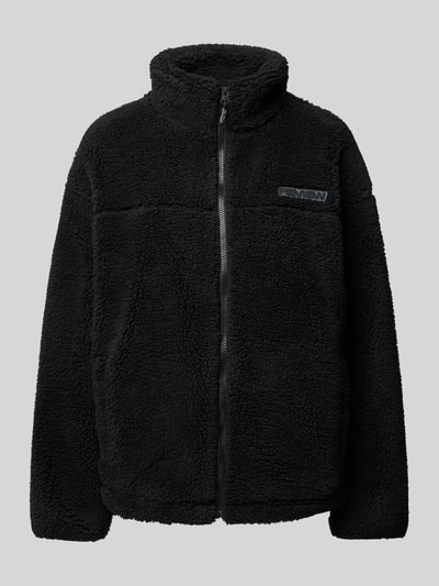 Peek & Cloppenburg ReviewSherpa Jacket mit Label-Patch in black Fabrikladen