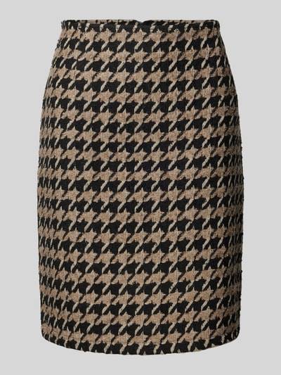 Peek & Cloppenburg Christian Berg WomanKnielanger Rock mit Strukturmuster in taupe Begrenzt auf 3 Tage