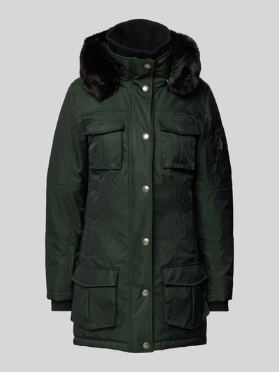 Peek & Cloppenburg WellensteynFunktionsjacke mit Stehkragen Modell 'SCHNEEZAUBER' in dunkelgruen 2025