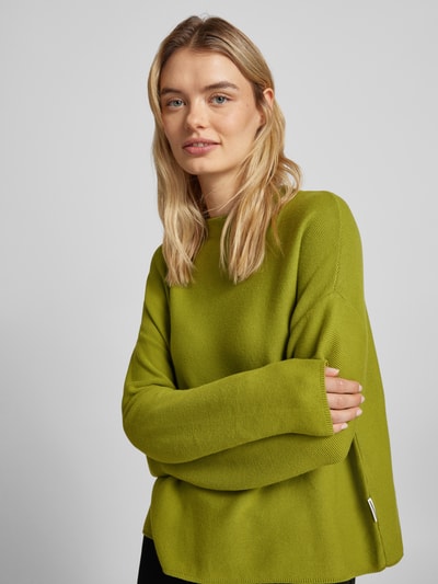 Peek & Cloppenburg ArmedangelsStrickpullover mit Strukturmuster Modell 'MERINAA' in gruen Online