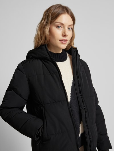 Peek & Cloppenburg WITHBLACKSteppmantel mit Kapuze in black Angebote