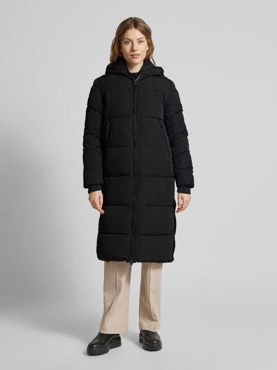 Peek & Cloppenburg WITHBLACKSteppmantel mit Kapuze in black Angebote