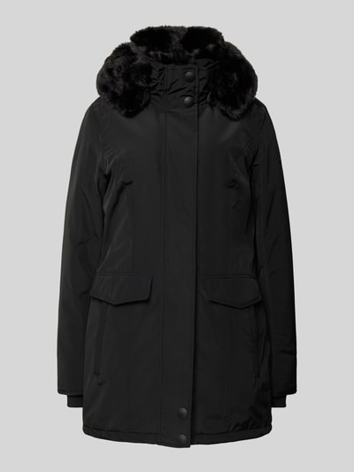 Peek & Cloppenburg WellensteynJacke mit Label-Detail Modell 'STAVANGER' in black Hotsell