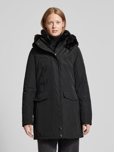 Peek & Cloppenburg WellensteynJacke mit Label-Detail Modell 'STAVANGER' in black Hotsell