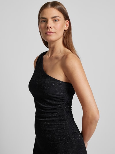 Peek & Cloppenburg Jake*s CocktailAbendkleid mit One-Shoulder-Träger in black im Angebot