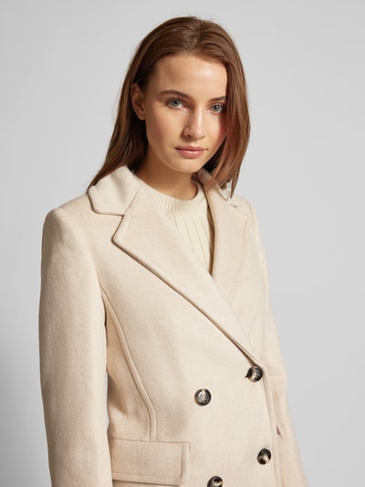 Peek & Cloppenburg MangoMantel mit Reverskragen Modell 'DALI' in beige Meist gekauft