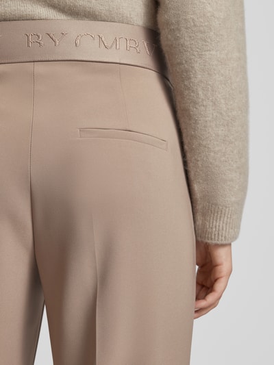 Peek & Cloppenburg CambioStoffhose mit elastischem Bund Modell 'AVA' in beige Flash Sale