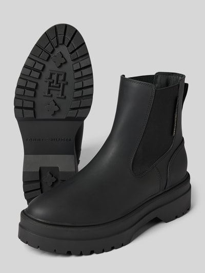 Peek & Cloppenburg Tommy HilfigerChelsea Boots mit Label-Detail in black Saisonschlussverkauf