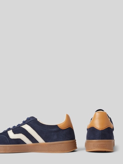 Peek & Cloppenburg GantSneaker aus Leder mit Label-Stitching Modell 'Cuzima' in bleu Cyber Monday