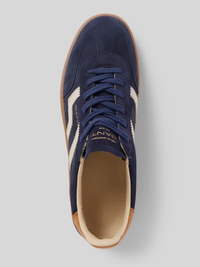 Peek & Cloppenburg GantSneaker aus Leder mit Label-Stitching Modell 'Cuzima' in bleu Cyber Monday