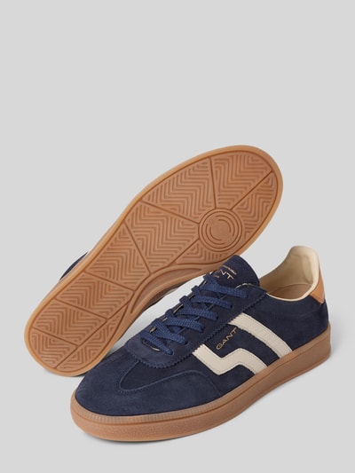 Peek & Cloppenburg GantSneaker aus Leder mit Label-Stitching Modell 'Cuzima' in bleu Cyber Monday