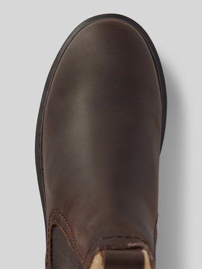 Peek & Cloppenburg TamarisStiefeletten aus Leder mit elastischen Einsätzen in dunkelbraun Muttertagsangebot