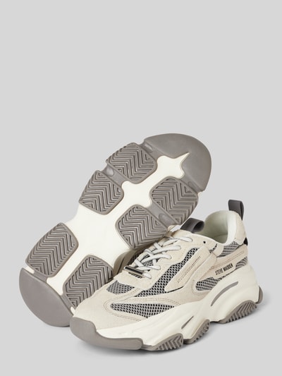 Peek & Cloppenburg Steve MaddenChunky Sneaker mit Zugschlaufe Modell 'POSSESSION' in mittelgrau Vatertagsangebot