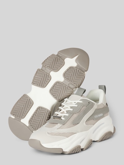 Peek & Cloppenburg Steve MaddenChunky Sneaker mit Zugschlaufe Modell 'POSSESSION' in hellgrau Neueste Mode