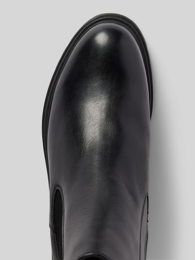 Peek & Cloppenburg TamarisStiefeletten aus Leder mit elastischen Einsätzen in black Exklusive Angebote