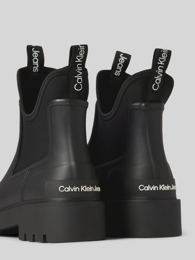 Peek & Cloppenburg Calvin Klein JeansGummistiefel mit Label-Detail in black Saisonale Angebote