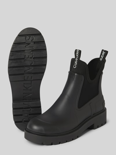 Peek & Cloppenburg Calvin Klein JeansGummistiefel mit Label-Detail in black Saisonale Angebote