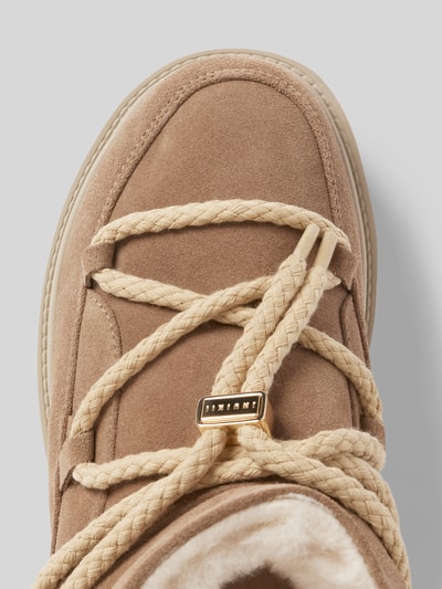 Peek & Cloppenburg INUIKIILederstiefel mit Plateausohle in beige VIP-Rabatte