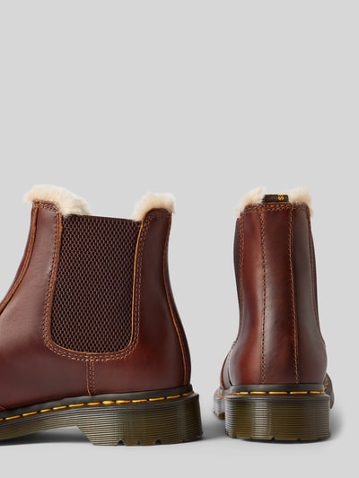 Peek & Cloppenburg Dr. MartensChelsea Boots aus Leder mit Innenfutter Modell 'Leonore' in cognac Wochenangebot