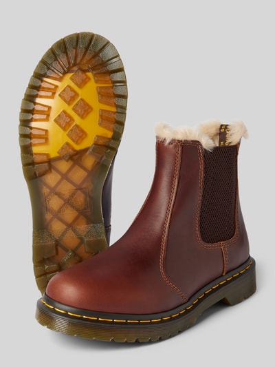 Peek & Cloppenburg Dr. MartensChelsea Boots aus Leder mit Innenfutter Modell 'Leonore' in cognac Wochenangebot