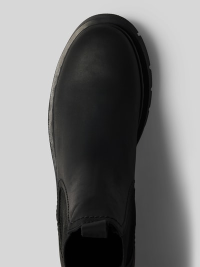 Peek & Cloppenburg TamarisBoots aus Leder mit profilierter Sohle in black Kostenlose Rückgabe