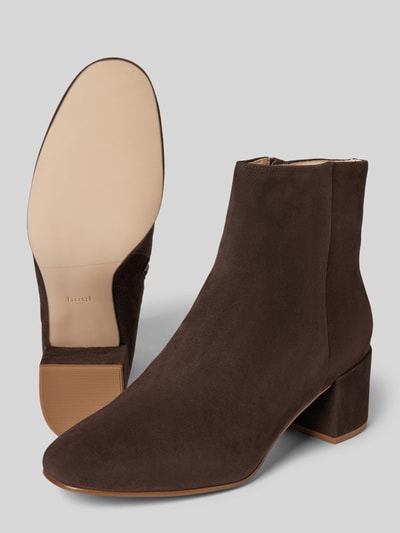 Peek & Cloppenburg HöglAnkle Boots mit Blockabsatz in dunkelbraun Bis zu 65% Rabatt