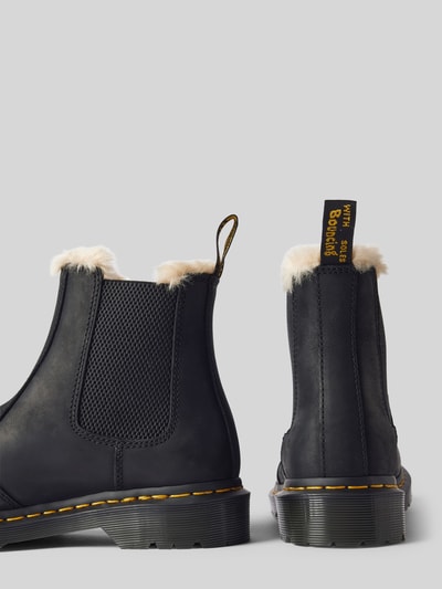 Peek & Cloppenburg Dr. MartensChelsea Boots aus Leder mit Innenfutter Modell 'Leonore' in black Vierteljährliche Förderung