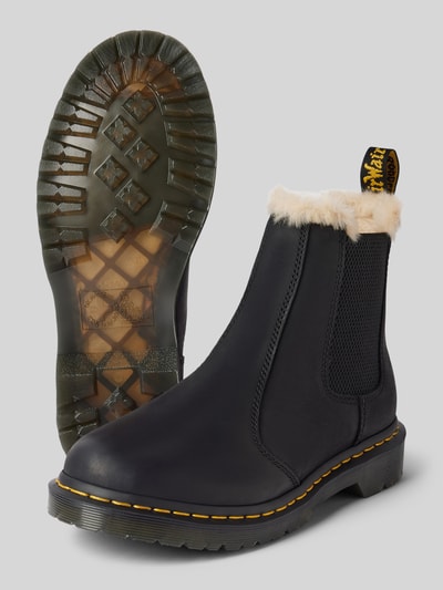 Peek & Cloppenburg Dr. MartensChelsea Boots aus Leder mit Innenfutter Modell 'Leonore' in black Vierteljährliche Förderung