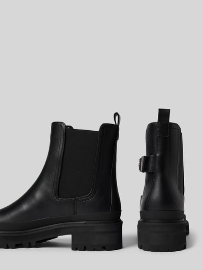Peek & Cloppenburg GuessChelsea Boots mit Logo-Applikation Modell 'BENSLY' in black Bis zu 55% Rabatt