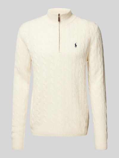 Peek & Cloppenburg Polo Ralph LaurenPullover mit Kaschmiranteil in offwhite 50% Rabatt mit kostenlosem Versand