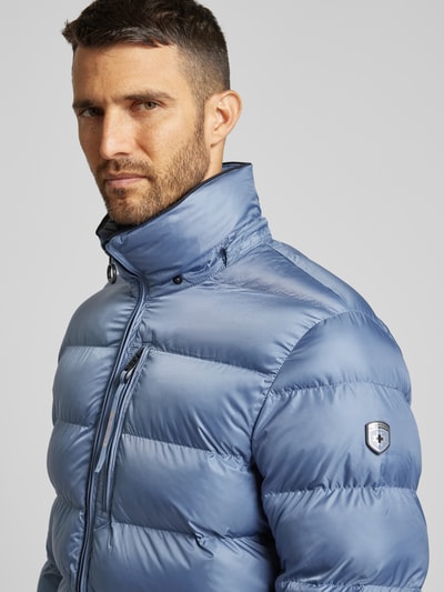 Peek & Cloppenburg WellensteynSteppjacke mit Label-Detail Modell 'BLACKBIRD' in stein Begrenzt auf 3 Tage