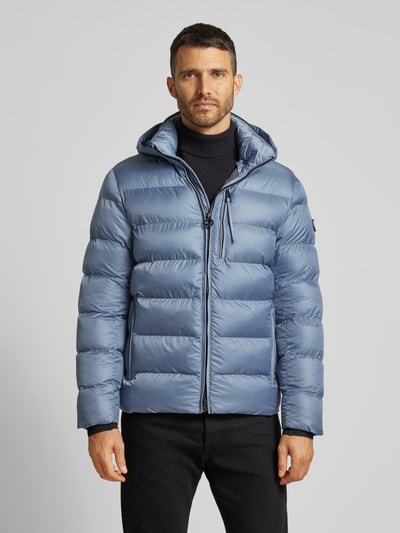 Peek & Cloppenburg WellensteynSteppjacke mit Label-Detail Modell 'BLACKBIRD' in stein Begrenzt auf 3 Tage