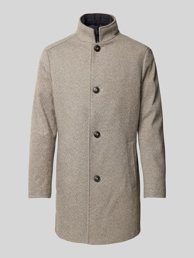 Peek & Cloppenburg MCNEALMantel mit Stehkragen in hellbraun Outlet
