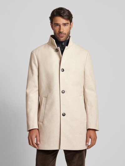 Peek & Cloppenburg MCNEALMantel mit Stehkragen in beige Verkauf