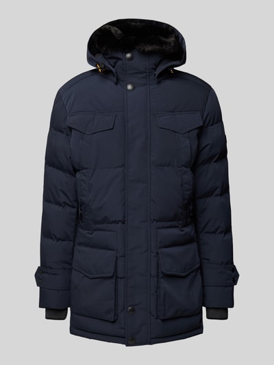 Peek & Cloppenburg WellensteynFunktionsjacke mit Kapuze Modell 'SEAMASTER' in marine Schlussverkauf