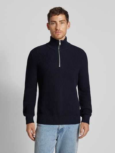 Peek & Cloppenburg MCNEALTroyer mit gerippten Abschlüssen in marine Limitierter Zeitrabatt
