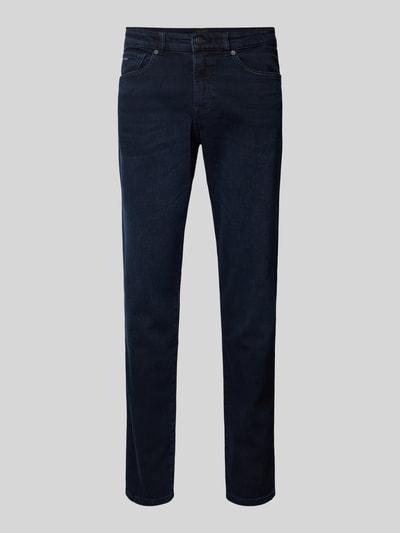 Peek & Cloppenburg BOSS OrangeRegular Fit Jeans mit Label-Applikation Modell 'Re.Maine' in ocean Günstig kaufen