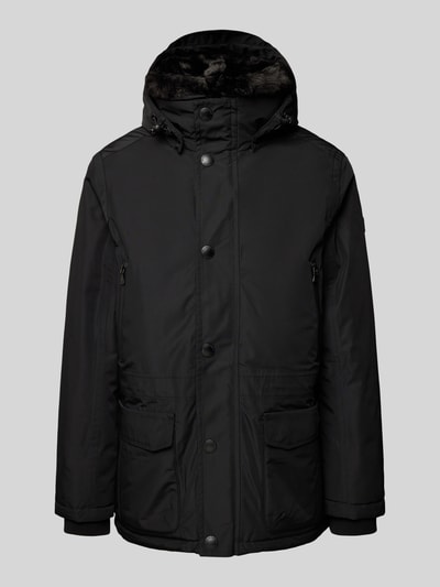 Peek & Cloppenburg WellensteynFunktionsjacke mit Reißverschlusstaschen Modell 'HALIFAX' in black Begrenztes Angebot