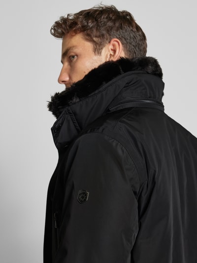 Peek & Cloppenburg WellensteynFunktionsjacke mit Reißverschlusstaschen Modell 'HALIFAX' in black Begrenztes Angebot