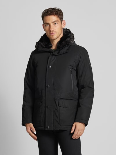 Peek & Cloppenburg WellensteynFunktionsjacke mit Reißverschlusstaschen Modell 'HALIFAX' in black Begrenztes Angebot