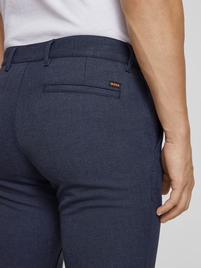 Peek & Cloppenburg BOSS OrangeChino mit französischen Eingrifftaschen in marine Online Shopping