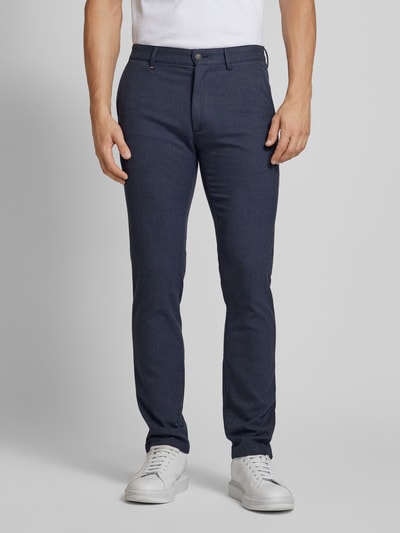 Peek & Cloppenburg BOSS OrangeChino mit französischen Eingrifftaschen in marine Online Shopping