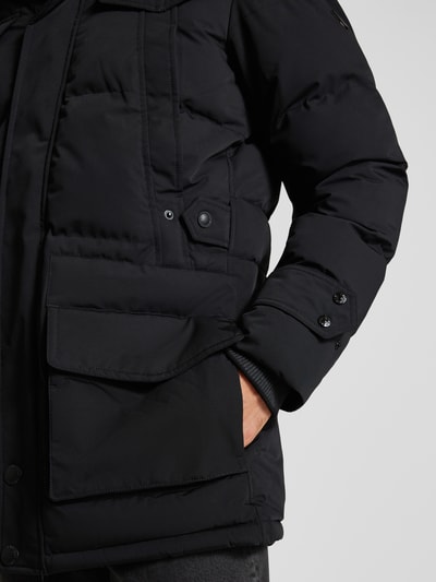 Peek & Cloppenburg WellensteynFunktionsjacke mit Kapuze Modell 'SEAMASTER' in black Exklusivangebot