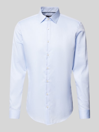Peek & Cloppenburg Jake*sSlim Fit Business-Hemd mit Kentkragen in bleu Cyber Monday