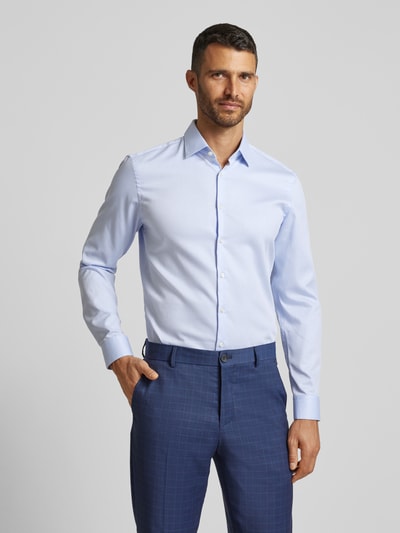 Peek & Cloppenburg Jake*sSlim Fit Business-Hemd mit Kentkragen in bleu Cyber Monday
