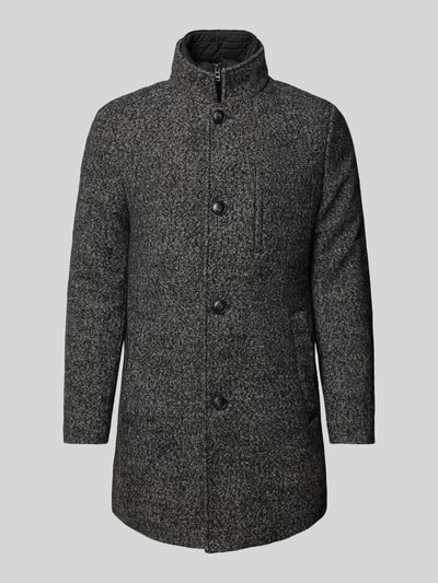 Peek & Cloppenburg MCNEALMantel mit Stehkragen in anthrazit Weihnachtsangebot